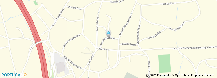 Mapa de Avenida Souto