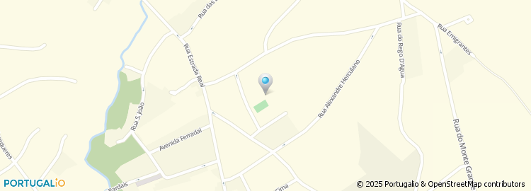 Mapa de Rua Almeida Garrett