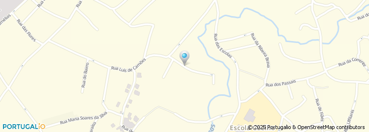 Mapa de Rua Capitão Salgueiro Maia