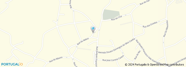 Mapa de Rua Comendador Américo Ferreira Amorim