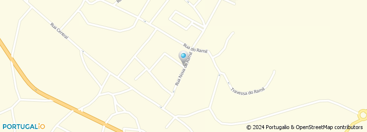 Mapa de Rua Coração de Ramil