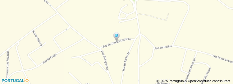 Mapa de Rua da Lagoinha de Trás