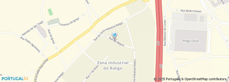 Mapa de Rua da Pirotecnia
