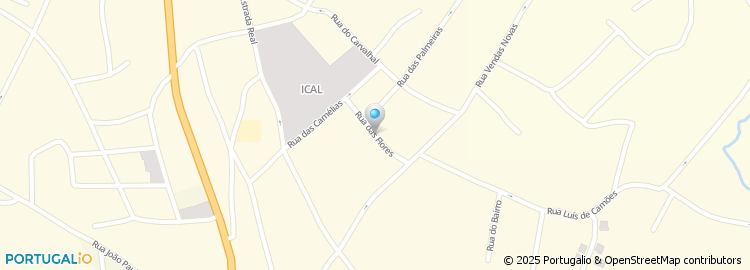 Mapa de Rua das Flores