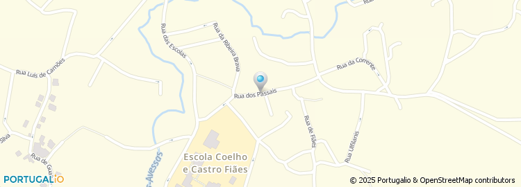 Mapa de Rua de Passais