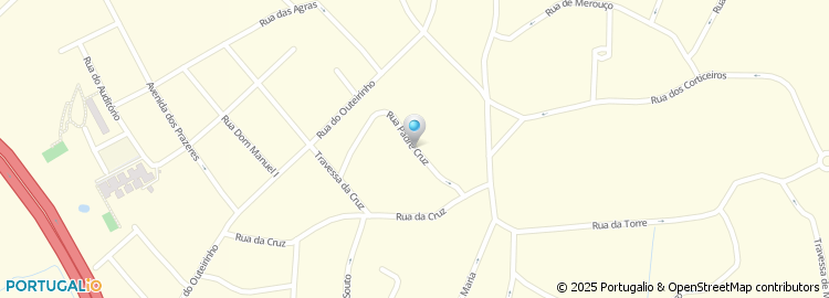 Mapa de Rua do Padre Cruz