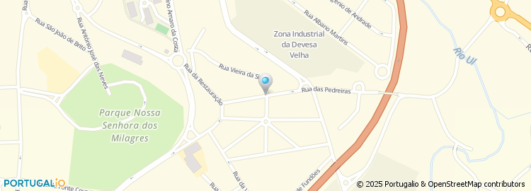 Mapa de Rua Dom Dinis