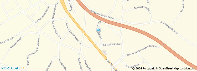 Mapa de Rua Dom Manuel i