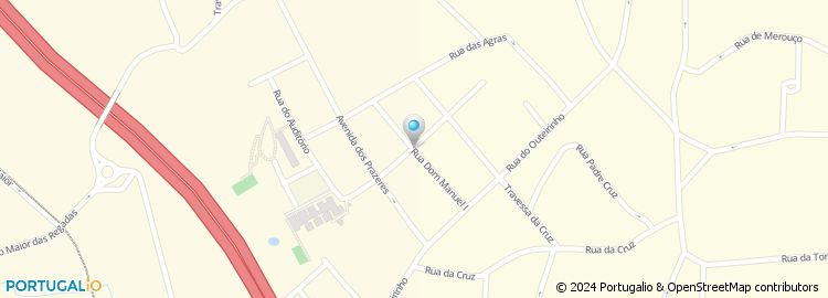 Mapa de Rua Dom Manuel i