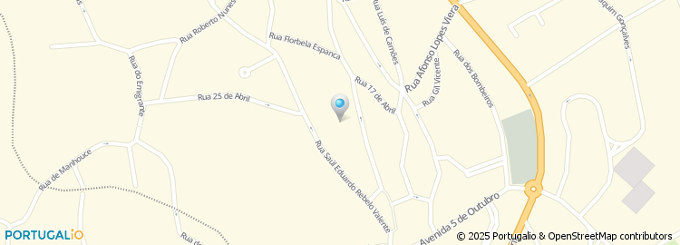 Mapa de Rua Frei João Pascoal