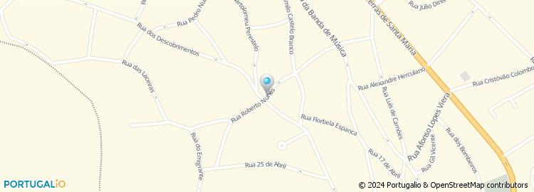 Mapa de Rua Roberto Nunes