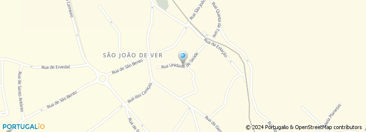 Mapa de Rua Comunidade Portuguesa de Pretória