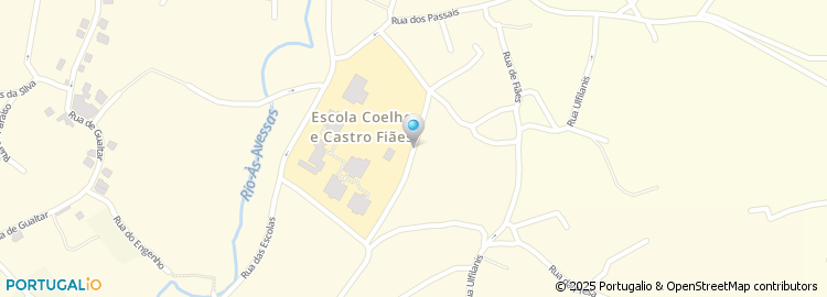 Mapa de Travessa Coelho e Castro