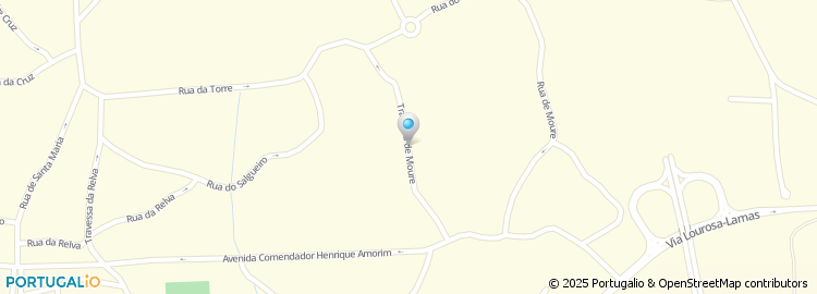 Mapa de Travessa de Moure