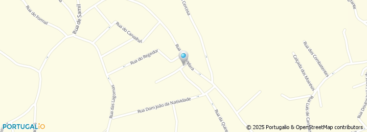 Mapa de Travessa do Abade