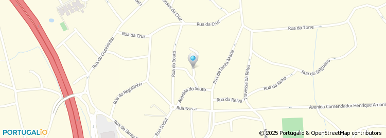 Mapa de Travessa dos Castanheiros