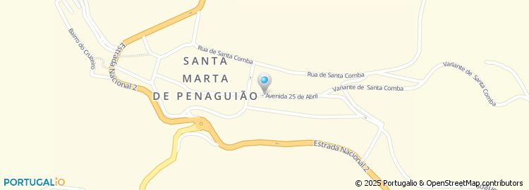 Mapa de Rua do Penedo