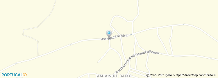 Mapa de Avenida 25 de Abril