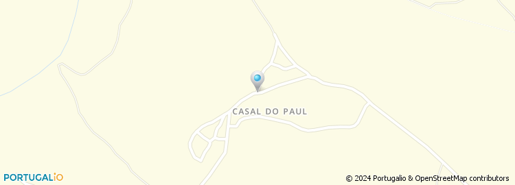 Mapa de Casal do Paúl