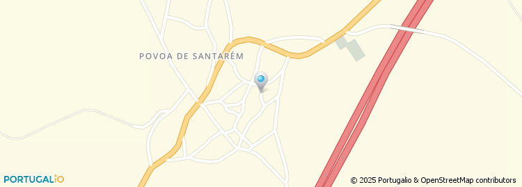 Mapa de Estrada da Ponte
