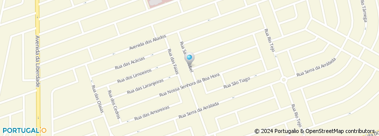 Mapa de Rua Casal Carriço