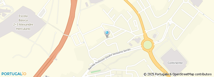 Mapa de Rua do Mergulhão
