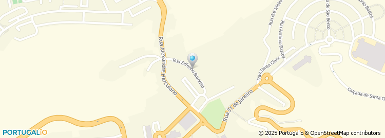 Mapa de Rua Zeferino Brandão