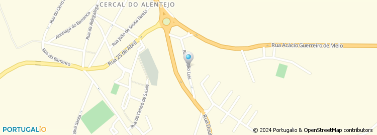 Mapa de Estrada de São Luís