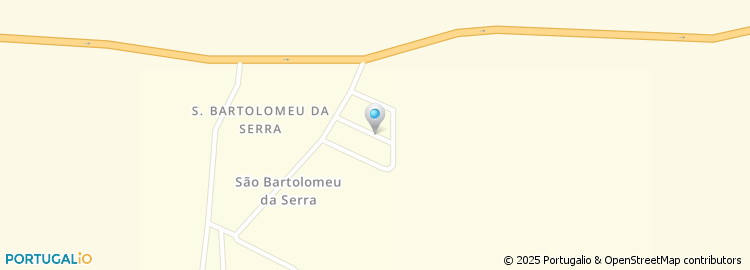 Mapa de Monte do Ribeiro