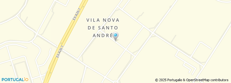 Mapa de Rua das Gaivotas