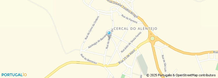 Mapa de Rua de Aldegalega