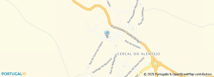 Mapa de Rua do Escritório