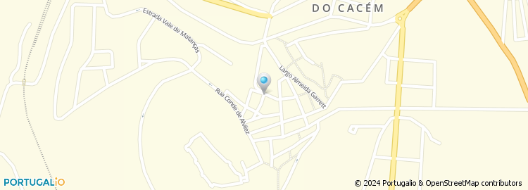 Mapa de Rua Cipriano de Oliveira