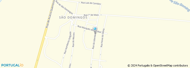 Mapa de Rua Dom Fernando de Almeida