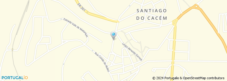 Mapa de Rua Gago Coutinho