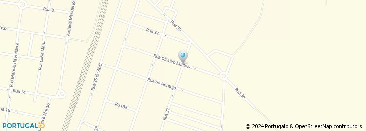 Mapa de Rua Oliveiros Martins