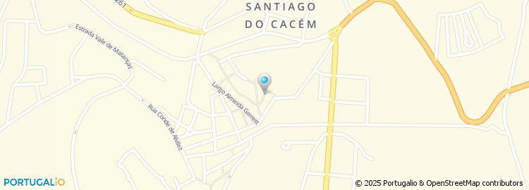 Mapa de Travessa das Portelas