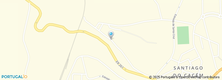 Mapa de Travessa do Hospital Conde de Bracial