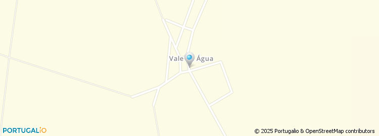 Mapa de Vale de Água