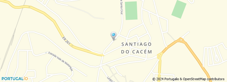 Mapa de Santiaguas - Soc. de Canalizações e Sistemas de Ambiente Lda
