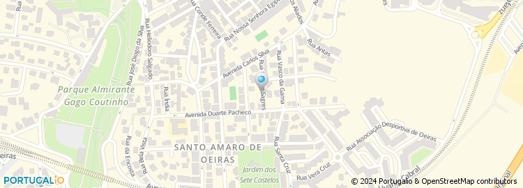 Mapa de Santo Amaro, SGPS, S.A.