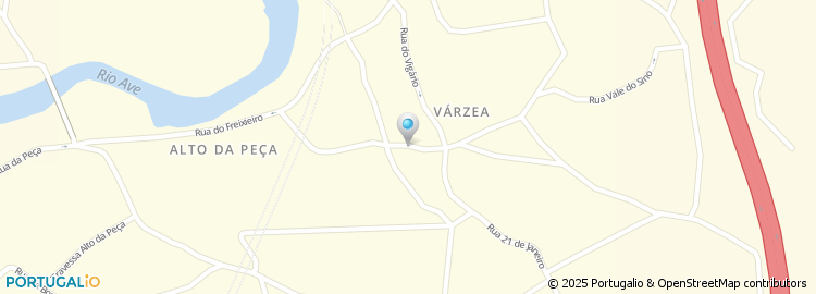 Mapa de Largo Aldeia da Várzea