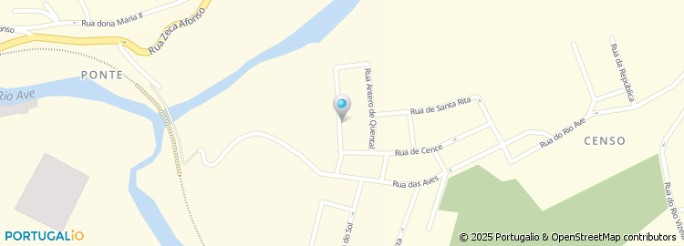 Mapa de Rua Antero de Quental