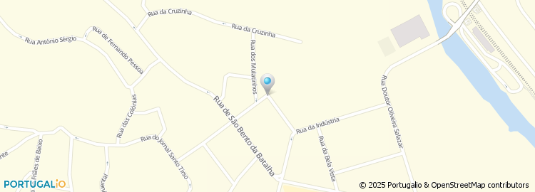 Mapa de Rua António Oliveira Sampaio