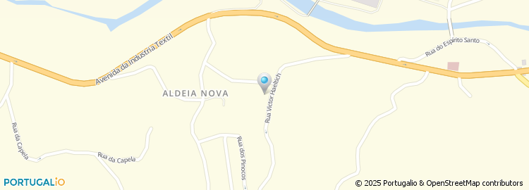 Mapa de Rua das Arribadas