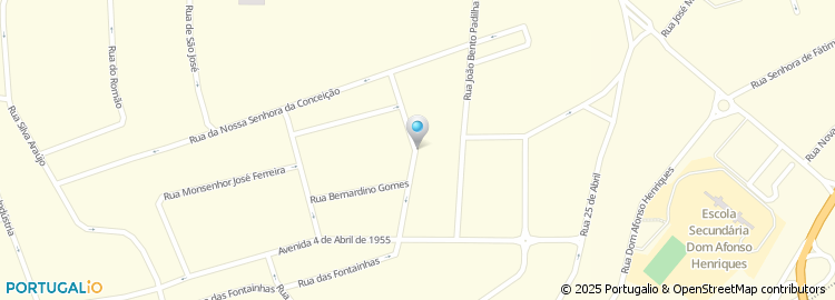 Mapa de Rua de Bom Nome