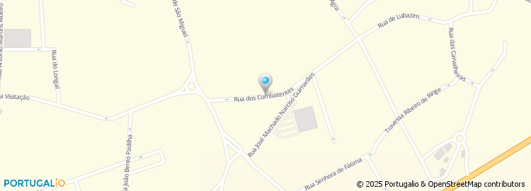 Mapa de Rua dos Combatentes
