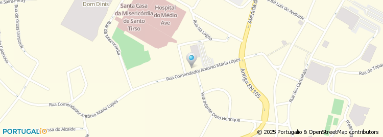 Mapa de Rua dos Trabalhadores do Arco