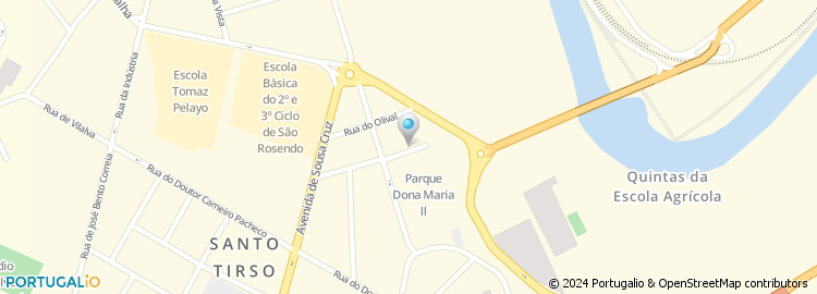 Mapa de Rua Engenheiro Amaro da Costa