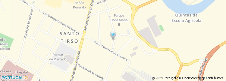 Mapa de Rua Francisco Moreira